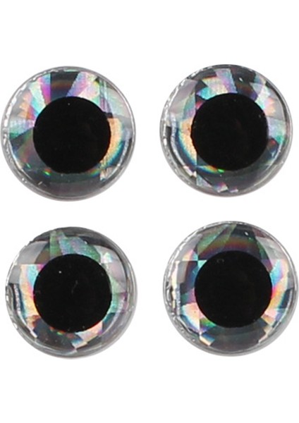 Gümüş Tarzı 5 mm Lot Balıkçılık Cazibesi Gözler Hologram Simülasyon Sinek Balıkçılık Minnow Yapay Balık Dıy Göz Olta Takımı (Yurt Dışından)