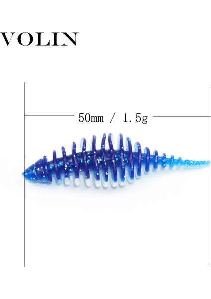 B Tarzı Volın Yenı Alabalık Balıkçılık Cazibesi G Silikon Yem Kauçuk Yapay Sahte Yem Balıkçılık Yemler Shad Wobblers Swimbait (Yurt Dışından) modelleri