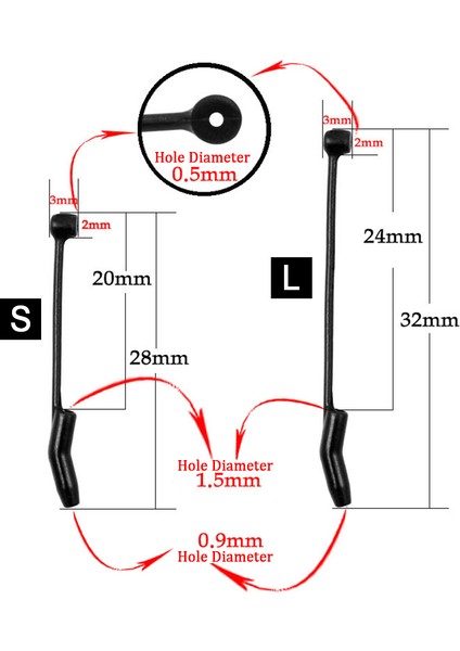 S Tarzı D Rig Kickers Kancalar Hattı Hizalayıcılar Kol Anti Dolaşma Kol Saç Ronnie Kuleleri Sonu Sazan Balıkçılık Boilies Hizalayıcı Aracı Mücadele (Yurt Dışından) fırsatları