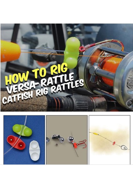 Beyaz Stil 10 Parça Balıkçılık Inline Çıngırak Yayın Balığı Hat Çıngırakları Dıy Cazibesi Kanca Balık Çekmek Aracı Pesca Iscas Balık Mücadele (Yurt Dışından)