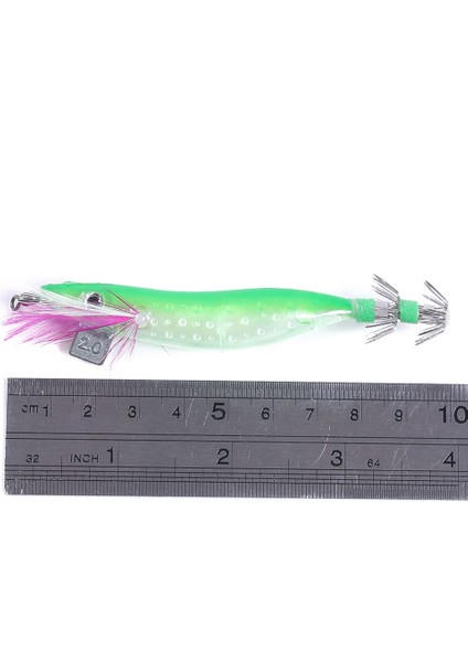 No.4 Stili 5pcslot Pesca Aydınlık Kalamar Kanca Kalamar Jigs Cazibesi 10CM-9.1G Ahtapot Mürekkep Balığı Ahşap Karides Deniz Pesca Için Sert Yemler (Yurt Dışından) indirimleri