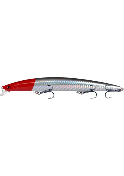Renk-H Tarzı 180MM 1 Adet Büyük Minnow Balıkçılık Lures 18 cm 24G Yüzen Wobbler 3D Swimbait Isca Yapay Sert Yem Crankbait Bas Sazan Pesca Mücadele (Yurt Dışından)