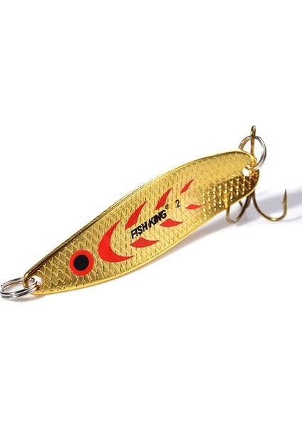 No.3 Tarzı 18G Balıkçılık Balıkçılık Lures Kaşık Wobble Metal Jig Alabalık SPOON18G 27G Er Cazibesi Kaşık Alabalık Alanı Deniz Balıkçılık Mastarı Kaşık Pike Için (Yurt Dışından)