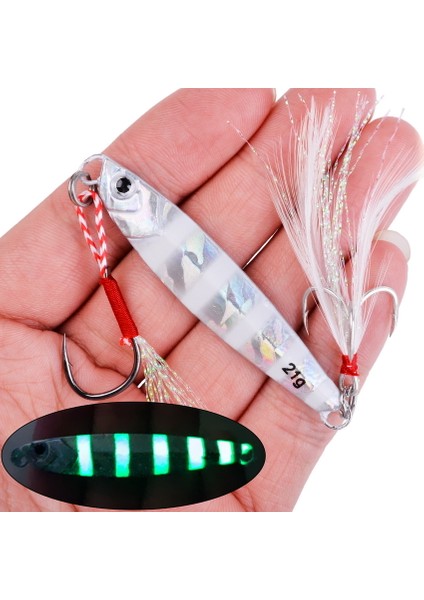 G1-2kanca Stili 10G 1 Adet Metal Döküm Jig Kaşık Lures --- 40G Kıyı Döküm Jig Kaşık Tuzlu Su Levrek Balıkçılık Sahte Yemli Olta Takımı (Yurt Dışından) fiyatları