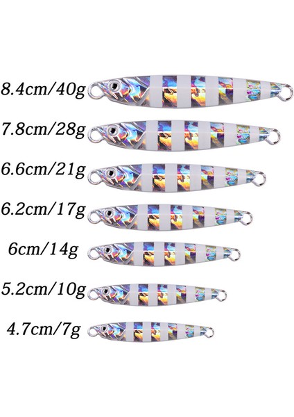 G1-2kanca Stili 10G 1 Adet Metal Döküm Jig Kaşık Lures --- 40G Kıyı Döküm Jig Kaşık Tuzlu Su Levrek Balıkçılık Sahte Yemli Olta Takımı (Yurt Dışından) fırsatları
