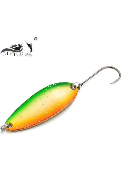 F Tarzı Lthtug Alabalık Kaşığı Saf 3.5g Arealure Pesca Bakır Renkli Metal Sert Yem Akışı Kaşık Balıkçılık Cazibesi Levrek Alabalık Kulübü (Yurt Dışından)