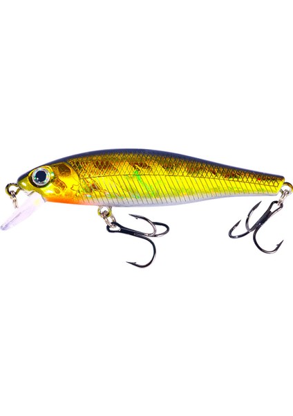 Beyaz Stil Minnow Krank Wobbler Jerkbait Balıkçılık Cazibesi 8.8 cm 9g Isca Yapay Carkbait Wobblers Swimbait Olta Takımı Bas Pike Sazan (Yurt Dışından)