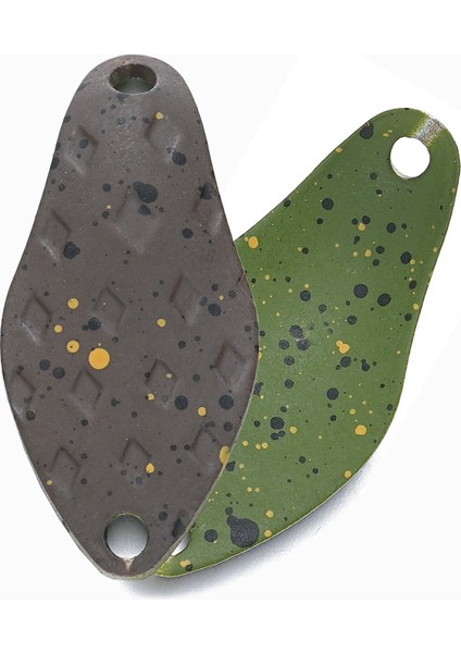 F Tarzı Pesca Yönetimi Balıkçılık Ay 1.8g Renkli Kaşık Yem Pirinç Bakır Metal Balıkçılık Lures Alabalık Levrek Somon Chub (Yurt Dışından)