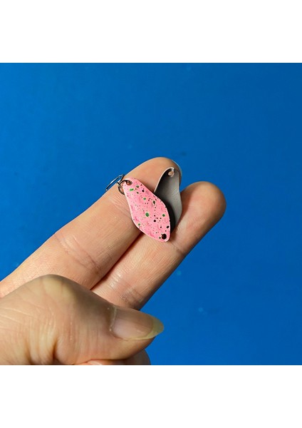 F Tarzı Pesca Yönetimi Balıkçılık Ay 1.8g Renkli Kaşık Yem Pirinç Bakır Metal Balıkçılık Lures Alabalık Levrek Somon Chub (Yurt Dışından) fırsatları