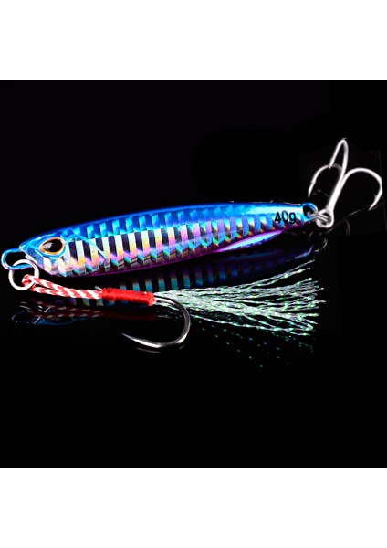 B1 Stili 40G Metal Jig Balıkçılık Cazibesi Ağırlıkları Trolling Sert Yem Bas Balıkçılık Yem Alabalık Mücadele Jig Cazibesi Jigs Tuzlu Su Lures (Yurt Dışından) fiyatları
