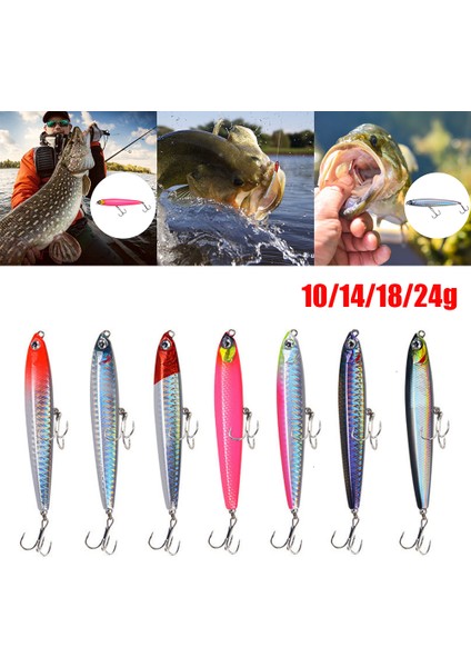 Gümüş Tarzı 18G Kalem Balıkçılık Cazibesi G Yüzen Batan Bas Olta Takımı Lures Yapay Sert Yem 3D Gözler Gerçekçi Minnow Cazibesi (Yurt Dışından)