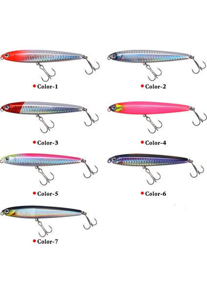 Gümüş Tarzı 18G Kalem Balıkçılık Cazibesi G Yüzen Batan Bas Olta Takımı Lures Yapay Sert Yem 3D Gözler Gerçekçi Minnow Cazibesi (Yurt Dışından)