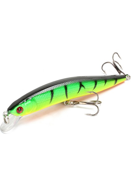 No.9 Stili 1 Adetgrup Balıkçılık Cazibesi 3D Gözler Yüzen Minnow Yapay Lazer Wobblers 10 cm 8.3g Crankbait Sert Plastik Olta Takımı Pesca (Yurt Dışından)