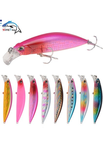 No.4 Stili Batan Minnow Balıkçılık Cazibesi 30G 10.5 cm Yapay Sert Yem Balıkçılık Wobblers Levrek Pike Somon Alabalık Bas Lures Olta Takımı (Yurt Dışından) fiyatları