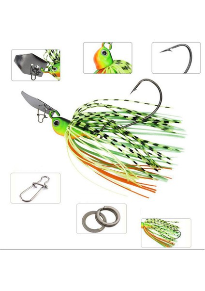 E Tarzı 9g Sohbet Yemi 7g 9g 11G 14G 21G Er Yem Jig Dansçısı Buzzbait Wobbler Balıkçılık Chatterbait Bas Pike Balık Walleye Balık (Yurt Dışından)