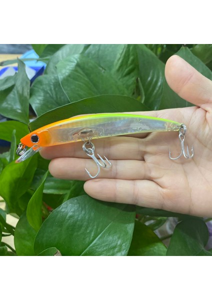 Bir Stil G Büyük Minnow 3D Yüzen Minnow Wobbler Trolling Döküm Balıkçılık Deniz Suyu Levrek Alabalık Isca Yapay Olta Takımı 9115 (Yurt Dışından) fırsatları
