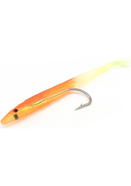 No.7 Tarzı Newlot 10 cm 2.5g Balıkçılık Cazibesi Balık Yılan Balığı Cazibesi Beyaz Mavi Yumuşak Yemler Kanca ile Küçük Balık Yılan Balığı Yapay Yem Pesca Leurre (Yurt Dışından)