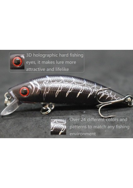 M219X89 Tarzı Wlure Jerkbait Minnow Crankbait 8g 7 cm Balıkçılık Cazibesi Sert Yem Sazan Balıkçılık Tatlı Su Böcek Yem Sahte Cazibesi Balıkçılık M219 (Yurt Dışından)