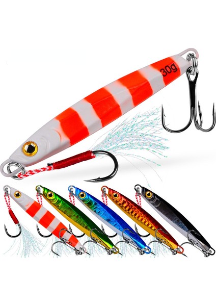 B Tarzı 15G 7g 20G 30G Yeni Jigging Cazibesi Balıkçılık Lures Metal Deniz Suyu Er Kaşık Balık Yemi Jigs Japonya Olta Takımı Pesca Bas Ton Balığı Alabalık (Yurt Dışından)