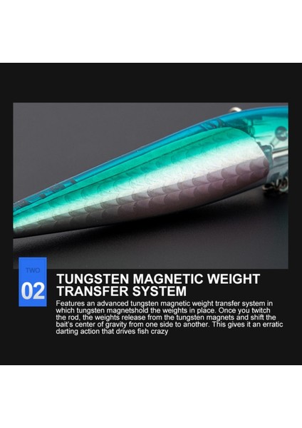 F Tarzı 99MM-14G Lubit Yeni Balıkçılık Cazibesi Pesca Exsence Sığ Assassin Boost G Tungsten Ağırlık Kaydırma Sistemi Yüzen Yemler (Yurt Dışından)