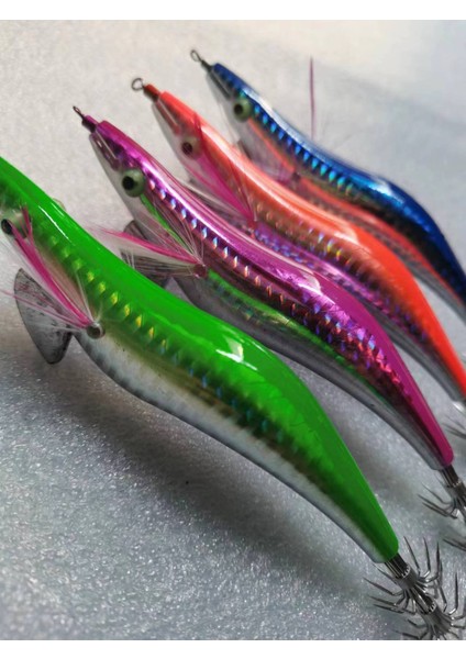 Yeşil Stil Kalamar Kancası Balıkçılık Yemleri 3.5# Kalamar Jigleri Lures Kalamar Jigs Kancası (Yurt Dışından) modelleri