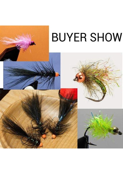 Gökkuşağı Tarzı 2,8 mm Sinek Balıkçılık Kanca Tungsten Yuvarlak Boncuk Perisi Kafa Dıy Oluklu Sinek Bağlama Tungsten Fasulye Topu Olta Takımı (Yurt Dışından) modelleri