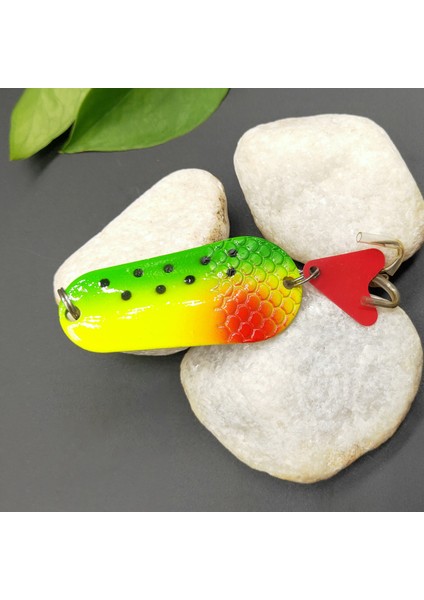 No.2 Tarzı 2 Adet Pesca Isca Yapay Yem Gökkuşağı Alabalığı Kaşık 19G 5.5cm Metal Balıkçılık Cazibesi Kaşık Cazibesi Alabalık Levrek Pike Somon Uzun Atış (Yurt Dışından) modelleri