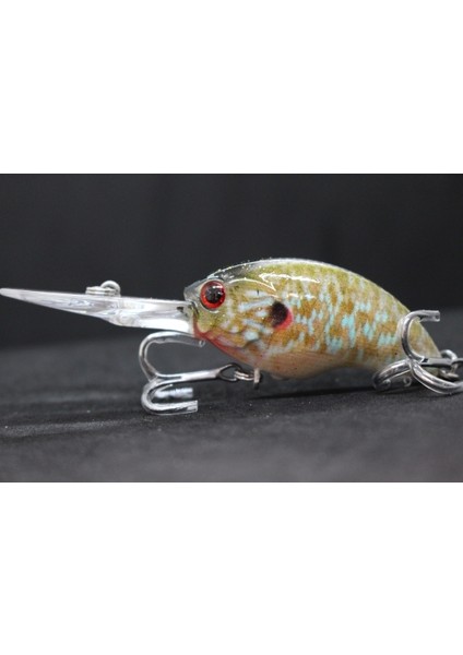 HC733X430 Tarzı Wlure Balıkçılık Lures 11G 8.5 cm Derin Su Wobbler Gerçek Cilt Boyama Sıkı Yüzen Crankbait Kesme Bıçağı Tiz Kanca HC733 (Yurt Dışından)
