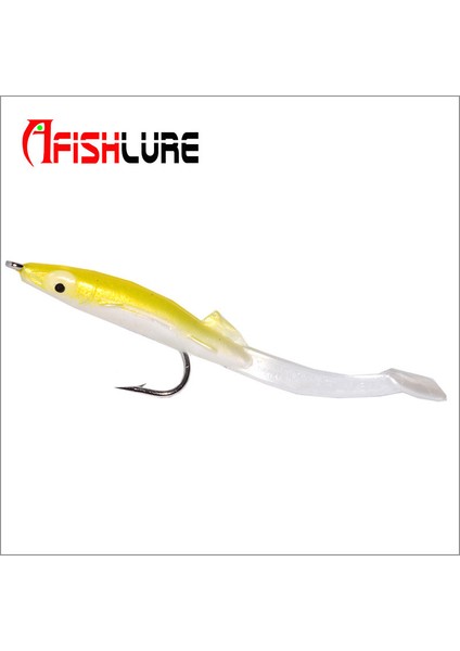 No.8 Tarzı Afishlure Raglou Gerçek Yılan Balığı Predator Balıkçılık Cazibesi Çantası Balıkçılık Yapay Yumuşak Shad Yem Pesca Wobblers G (Yurt Dışından)