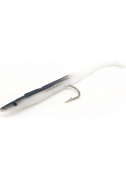 No.6 Stili Newlot 10 cm 2.5g Balıkçılık Cazibesi Balık Yılan Balığı Cazibesi Beyaz Mavi Yumuşak Yemler Kanca ile Küçük Balık Yılan Balığı Yapay Yem Pesca Leurre (Yurt Dışından)