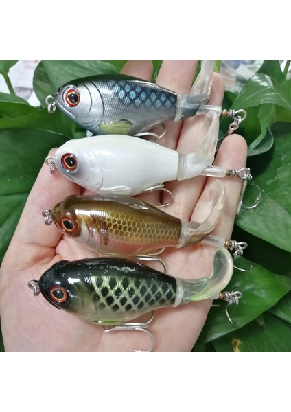 R Tarzı Yüzen Whopper Plopper 75F Dönen Bas Lures Plopping Whopper Minnow Balıkçılık Lures Witer Crankbaits Alabalık Pike Için (Yurt Dışından)