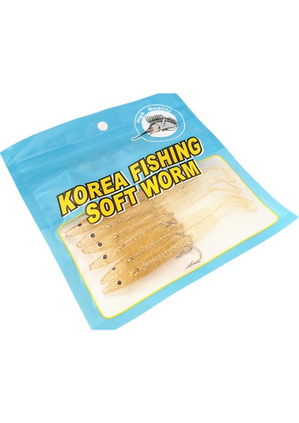 No.6 Stili Newlot 10 cm 2.5g Balıkçılık Cazibesi Balık Yılan Balığı Cazibesi Beyaz Mavi Yumuşak Yemler Kanca ile Küçük Balık Yılan Balığı Yapay Yem Pesca Leurre (Yurt Dışından) indirimleri