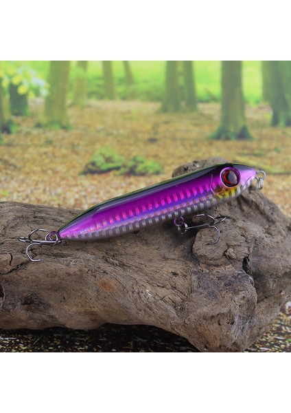 LPE203PP Stili 10 cm 12G Üst Su Kalem Balıkçılık Cazibesi Wobblers Yapay Sert Yem Kalem Yürüyüş Yemi Yüzey Balıkçılık Cazibesi (Yurt Dışından)