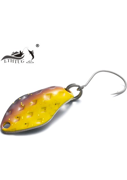 Ey Stil Pesca Yönetimi Balıkçılık Ay 1.8g Renkli Kaşık Yem Pirinç Bakır Metal Balıkçılık Lures Alabalık Levrek Somon Chub (Yurt Dışından) fiyatları