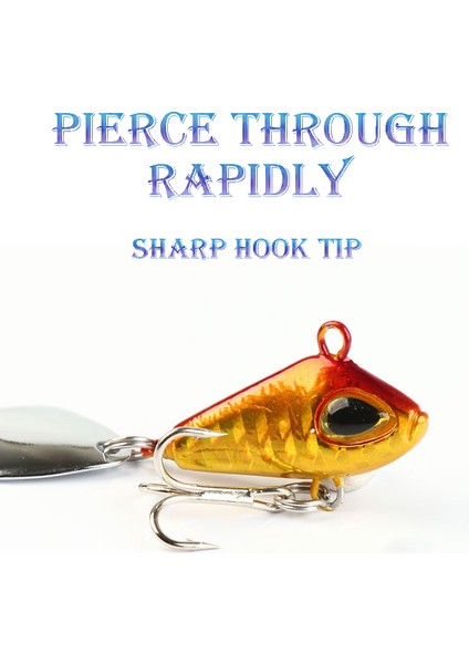 Renk-E Stili 22G X-Fin Vıb Crankbaits Balıkçılık Cazibesi Kaşık Wobble Balıkçılık Iyi Jig Er Lures Balıkçılık Için Kuyruk Er Pike Için (Yurt Dışından) fırsatları