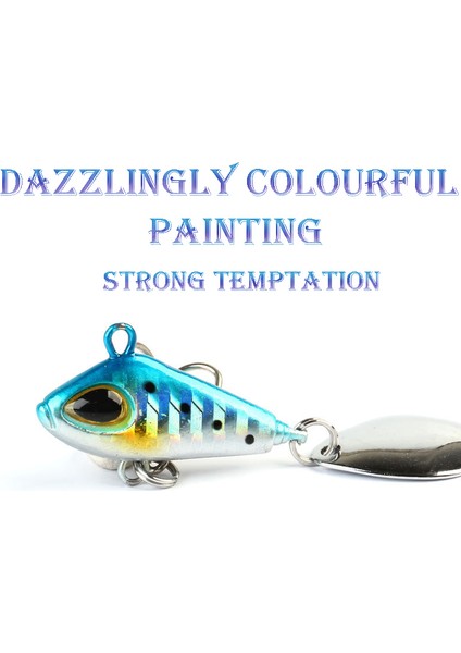 Renk-E Stili 22G X-Fin Vıb Crankbaits Balıkçılık Cazibesi Kaşık Wobble Balıkçılık Iyi Jig Er Lures Balıkçılık Için Kuyruk Er Pike Için (Yurt Dışından) indirimleri