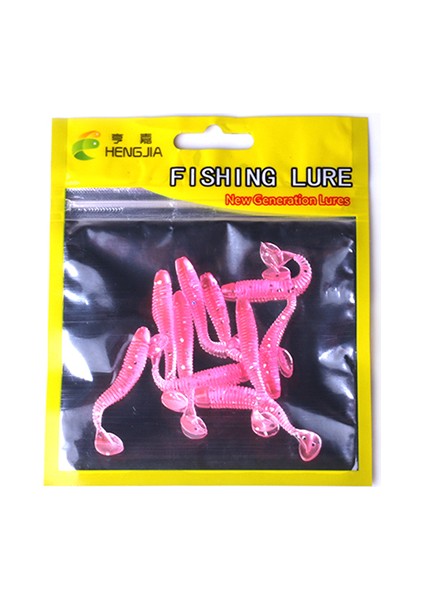 SO041-5 Stili 5 cm Ack Yumuşak T Kuyruk Balıkçılık Cazibesi Seti Grub Solucan Swimbaits Silikon Yemler Pesca Bas Sazan Olta Takımı Silikon Yem (Yurt Dışından)