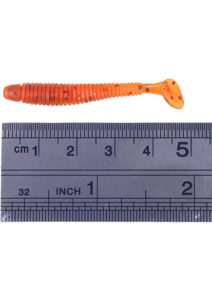 SO041-5 Stili 5 cm Ack Yumuşak T Kuyruk Balıkçılık Cazibesi Seti Grub Solucan Swimbaits Silikon Yemler Pesca Bas Sazan Olta Takımı Silikon Yem (Yurt Dışından) fiyatları
