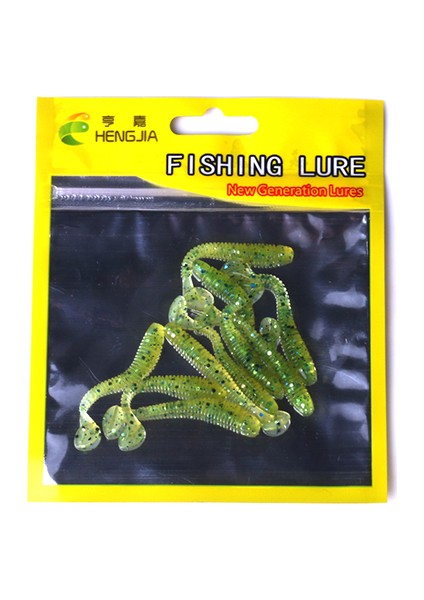 SO041-1 Stili 5 cm Ack Yumuşak T Kuyruk Balıkçılık Cazibesi Seti Grub Solucan Swimbaits Silikon Yemler Pesca Bas Sazan Olta Takımı Silikon Yem (Yurt Dışından)