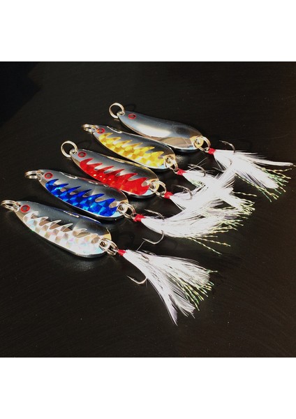 No.2 Tarzı 3 Adet Grup 15G Metal Vıb Balıkçılık Cazibesi Titreşim Kaşık Cazibesi Crankbait Bas Tüy Kanca ile Yapay Sert Yemler Vıb Mücadele (Yurt Dışından)