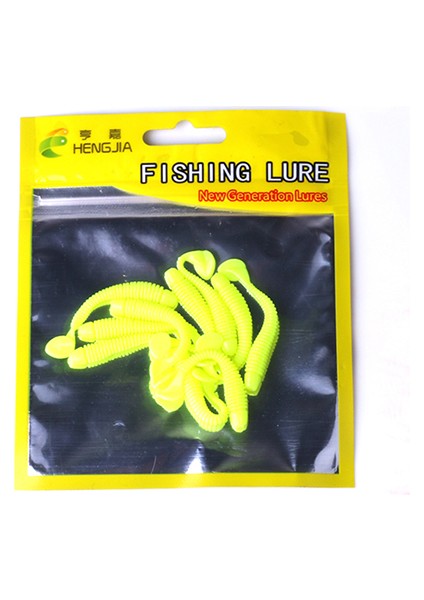 SO041-6 Tarzı 5 cm Ack Yumuşak T Kuyruk Balıkçılık Cazibesi Seti Grub Solucan Swimbaits Silikon Yemler Pesca Bas Sazan Olta Takımı Silikon Yem (Yurt Dışından)