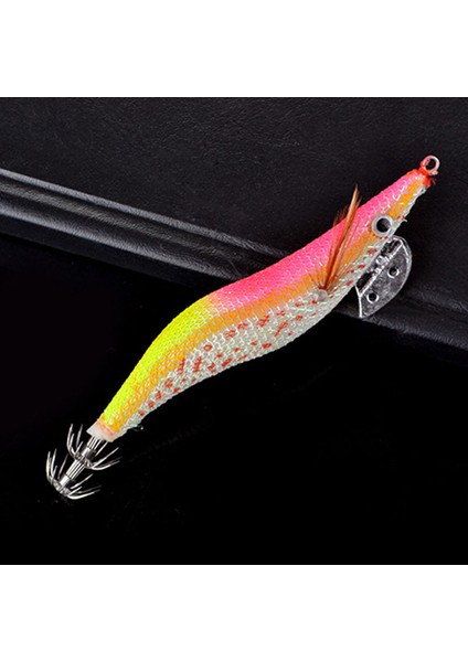 Sarı Stil No.3.5 Boyutu 2.5 #3.0 #3.5 # Aydınlık Kalamar Jig Balıkçılık Cazibesi Ahşap Karides Gürültülü Top Ahtapot Kalamar Jig Kanca Mürekkepbalığı Tuzlu Su Yemi (Yurt Dışından)