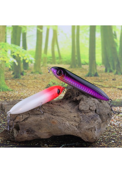LPE203WT Stili 10 cm 12G Üst Su Kalem Balıkçılık Cazibesi Wobblers Yapay Sert Yem Kalem Yürüyüş Yemi Yüzey Balıkçılık Cazibesi (Yurt Dışından) modelleri