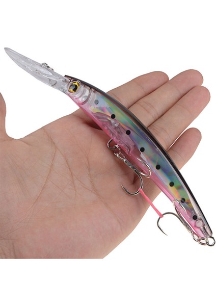 No.1 Stili 1 Adet Wobbler Balıkçılık Lures Sert Yem 17CM 24G Sıcak Model Yapay Profesyonel Minnow Isca Bas Pike Sazan Olta Takımı (Yurt Dışından) fırsatları