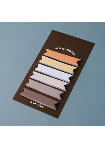 Renkli Kitap Ayracı Ayraç Sticker Not Kağıdı Kağıt 120 Yaprak