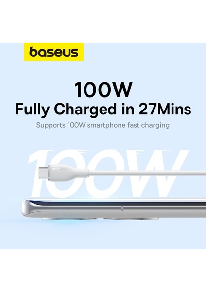 Pudding Serisi Usb to Type-C kablo 100 Watt 100 WATT Samsung , Huaweii , Xiaomi , Oppo uyumlu 6 AMPER Süper Hızlı Şarj ve Data Aktarım Kablosu BEYAZ indirimleri