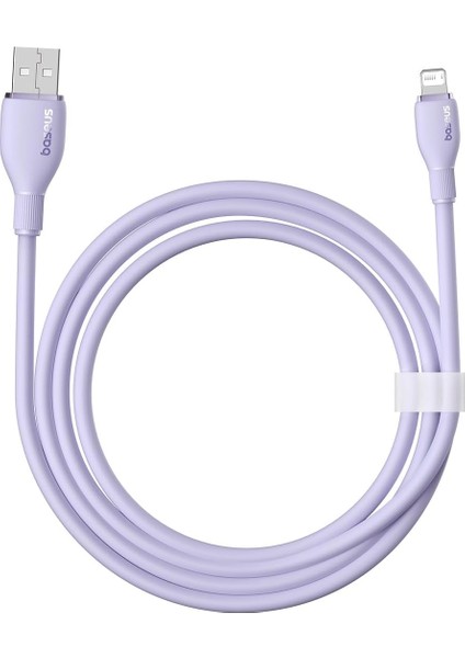 Pudding Serisi Usb To iPhone uyumlu Lightning USB iPhone Uyumlu 2.4 Amper Hızlı Şarj ve Data Aktarım Kablosu iPhone 14 , 13 ,12 11 ,x , 7 , 8 , 6 uyumlu MOR