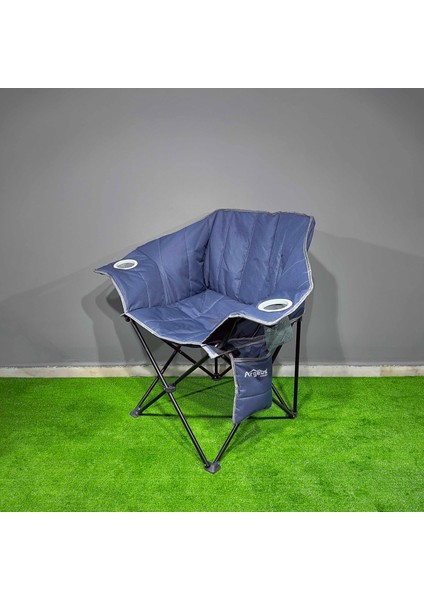 Nevgrande Comfort Katlanabilir Kamp Sandalyesi Lacivert