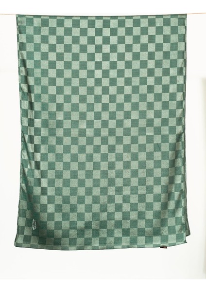 Kadın Dama Desenli Tesettür Jakarlı Şal 185X70 cm fırsatları