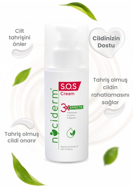 S.O.S Cream 75 ml Cilt Hasarı ve Cilt Tahrişinde